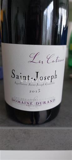 Vallée du Rhône Saint-Joseph Domaine Durand Les Coteaux 2013