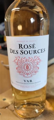 Provence, Nedre Rhônedal, Korsika Var Rosé Des Sources Ikke årgangsbestemt