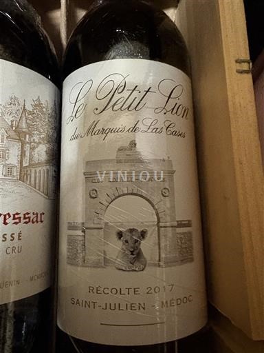 Burdeos Saint-Julien Château Léoville Las Cases Le Petit Lion 2017