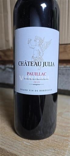 Bordeaux Pauillac Château Julia 2019