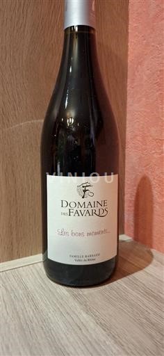 Rhône-dalen Côtes-du-Rhône Domaine Des Favards Les Bons Moments 2020