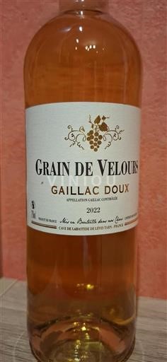 Zuidwest-Frankrijk Gaillac Cave De Labastide De Lévis Grain de Velours 2022