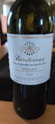 Bordeaux Baron Philippe De Rothschild 2008