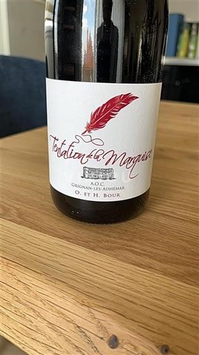 Rhône Valley Grignan-les-Adhémar O. Et H. Bour Tentation de la Marquise 2021