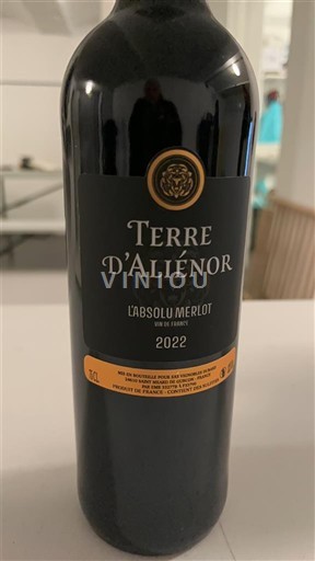 Bordeaux Không được chỉ định Terre Aliénor L'Absolu Merlot 2022