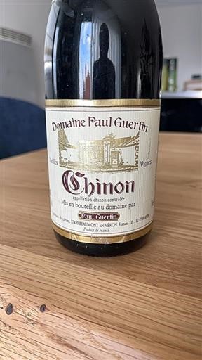Loiredalen Chinon Domaine Paul Guertin Vieilles Vignes 2007