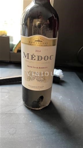 Burdeos Médoc Club Des Sommeliers 2014