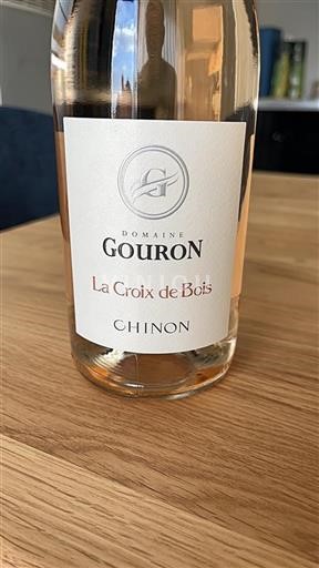 Vin Rosé sec La Croix de Bois Domaine Gouron 2024 France Vallée de la Loire Chinon AOC