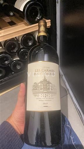 Bordeaux Pessac-Léognan Château Les Carmes Hautbrion 2018