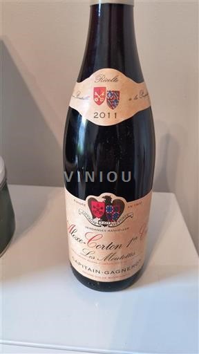 Bourgondië Aloxe-Corton Premier Cru Capitaingagnerot Les Moutottes 2011