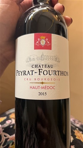 Bordeaux Haut-Médoc Château Peyratfourthon 2015