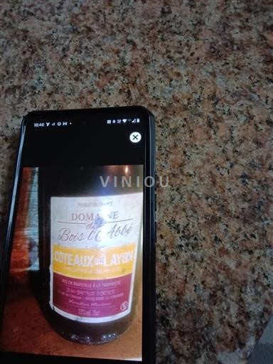 Vallée de la Loire Coteaux-du-layon Domaine Bois L’abbé 2015