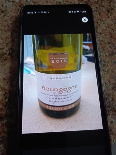 Borgoña Borgoña Chardonnay Buissonnier 2015