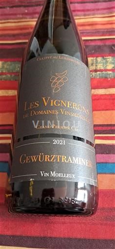 Moselle Luxembourg Grand Premier Cru Domaine Les Vignerons De S Vinsmoselle Gewürztraminer 2021