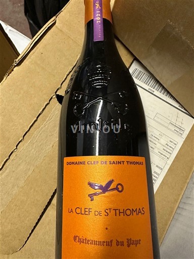 Vallée du Rhône Châteauneuf-du-pape Domaine Clef De Saint Thomas La Clef de St Thomas 2021