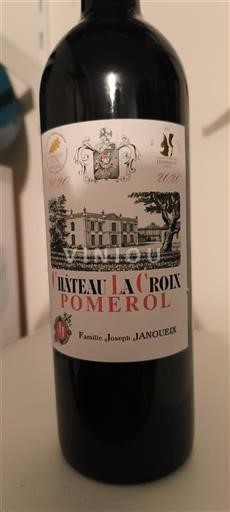 Bordeaux Pomerol La Croix 2020