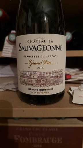 Languedoc Terrasses-du-larzac Château La Sauvageonne Grand Vin 2016