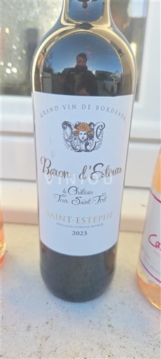 Bordeaux Saint-Estèphe Château Tour Saint Fort Baron d'Estours 2023