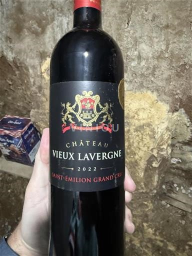 Bordeaux Saint-Émilion Grand Cru Château Vieux Lavergne 2022