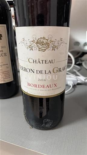Bordéus Château Perron De La Grave 2016