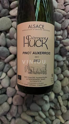 Elsass Auxerrois Domaine Huck Clément Pinot Auxerrois 2023