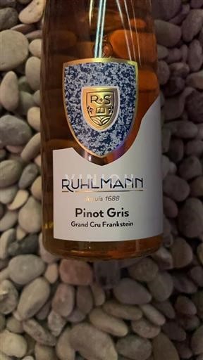 Alsace Alsace Grand Cru Famille Ruhlmann Schutz Frankstein 2020