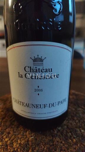 Rhônedalen Châteauneuf-du-Pape Château La Genestière 2016