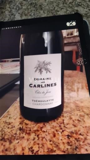 Jura Côtes du Jura Domaine Des Carlines Trémoulette 2019