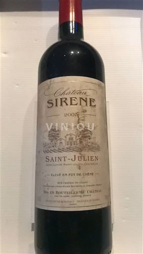 Bordoja Saint-Julien Château Sirène 2005