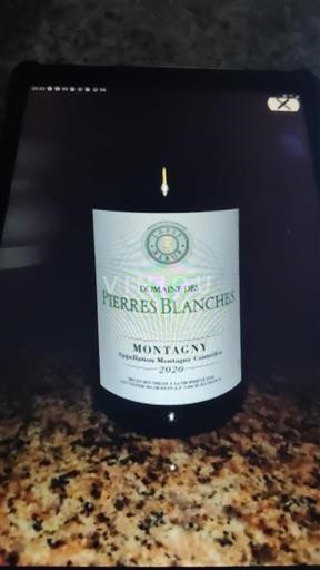 Burgundija Montagny Domaine Des Pierres Blanches 2020