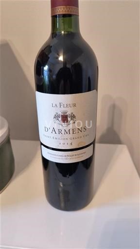 Bordeaux Saint-Émilion Grand Cru Grand Cru Lafleur Armens 2014