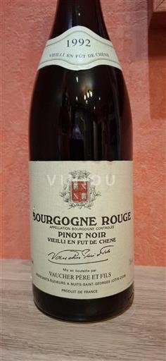 Burgund Vaucher Père Et Fils 1992