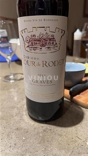 Bordeaux Graves Tour De Rodet Prestige 2016