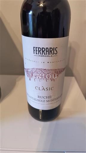Piamonte Ruché di Castagnole Monferrato Ferraris Agricola Clàsic Sin añada