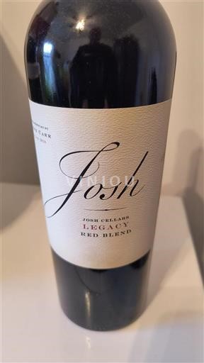 Kalifornische AVA Nicht spezifiziert Josh Cellars Legacy 2019