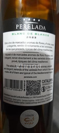 Cataluña Perelada Blanc de Blancs 2023