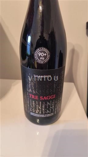 Abruzzo Wines Montepulciano d'Abruzzo Talamonti Tre Saggi 2015