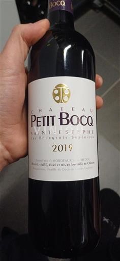Bordeaux Saint-Estèphe Château Petit Bocq 2019