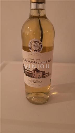Bordeaux Ospecificerad Château Lagrange Des Mauberts 2019