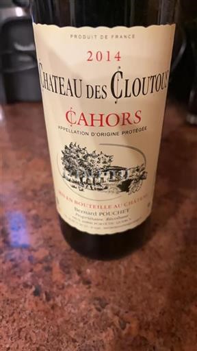 Sudoeste Cahors Château Des Cloutous 2014