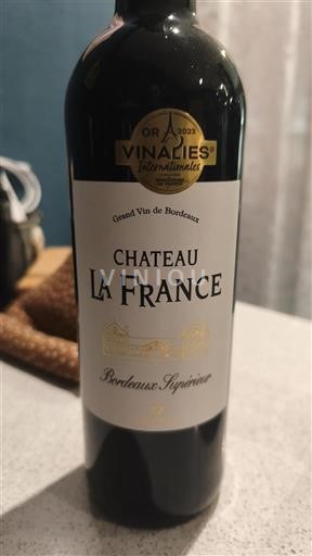 Bordeaux Bordeaux Supérieur Château La France 2019