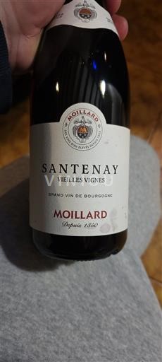 Burgundy Santenay Domaine Moillard Vieilles Vignes 2022