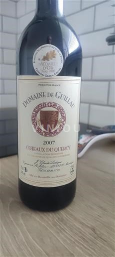 Southwest Coteaux du Quercy Domaine Guillau 2007