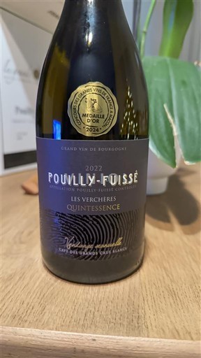 Borgogna Pouilly-fuissé Cave Des Grands Crus Blancs Les Verchères Quintessence 2022