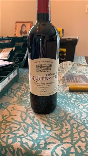 Bordeaux Lalande-de-Pomerol Château Roquebrune 2015