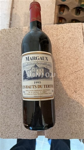 Bordeaux Margaux Les Hauts Du Tertre 1995