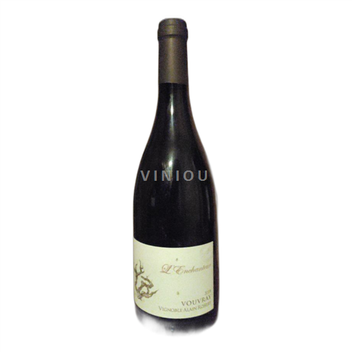 Dolina Loare Vouvray Vignoble Alain Robert L'Enchanteur 2018