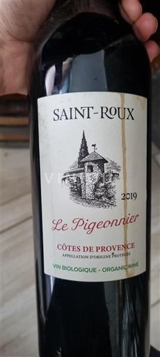 Provansa Côtes-de-Provence Saint Roux Le Pigeonnier 2019