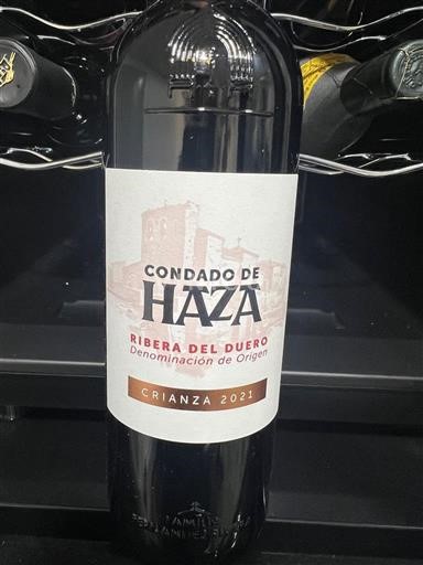 Castilla y León Ribera del Duero Condado De Haza Crianza 2021