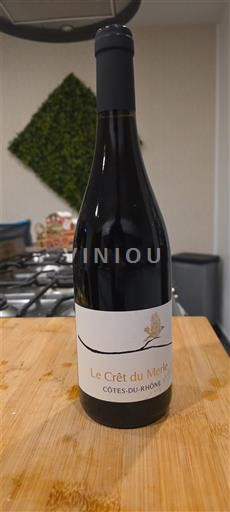 Rona dolina Côtes-du-Rhône Le Crêt Du Merle Neleten.